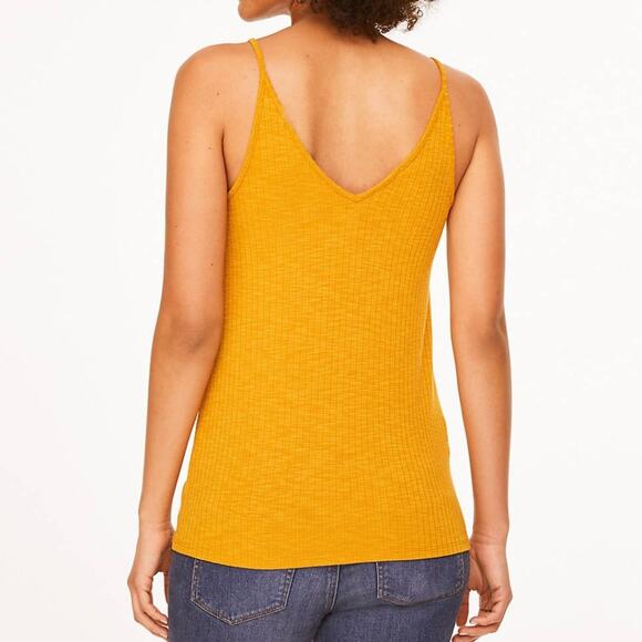 LOFT Gold Double V Cami - Picture 3 of 11